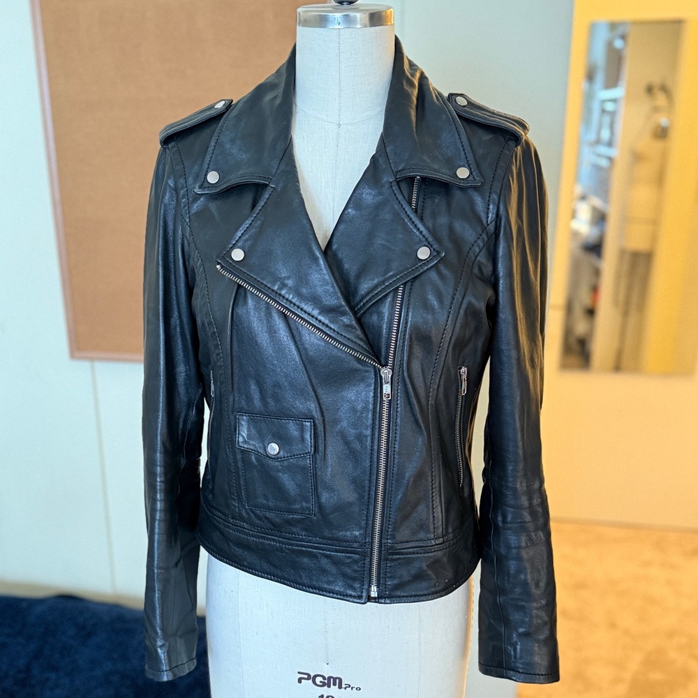 Barney’s New York Genuine Leather Jacket